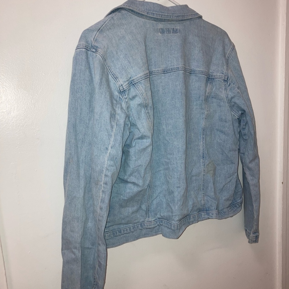 Denim Button Up Jacket - image 2